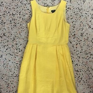 J. Crew yellow dress